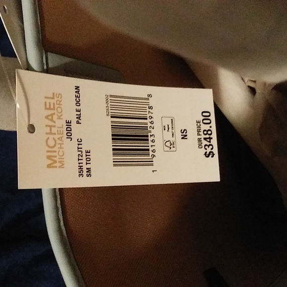 Michael Kors The Jodie Purse in pale ocean - Picture 6 of 7